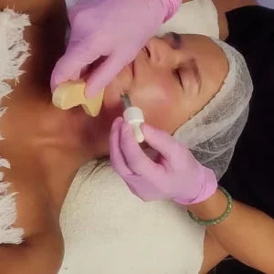 Tratamiento Maderoterapia Facial con Vitaminas